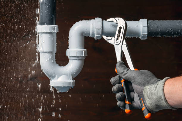 Professional Emergency Plumber technician working in Ivor, VA